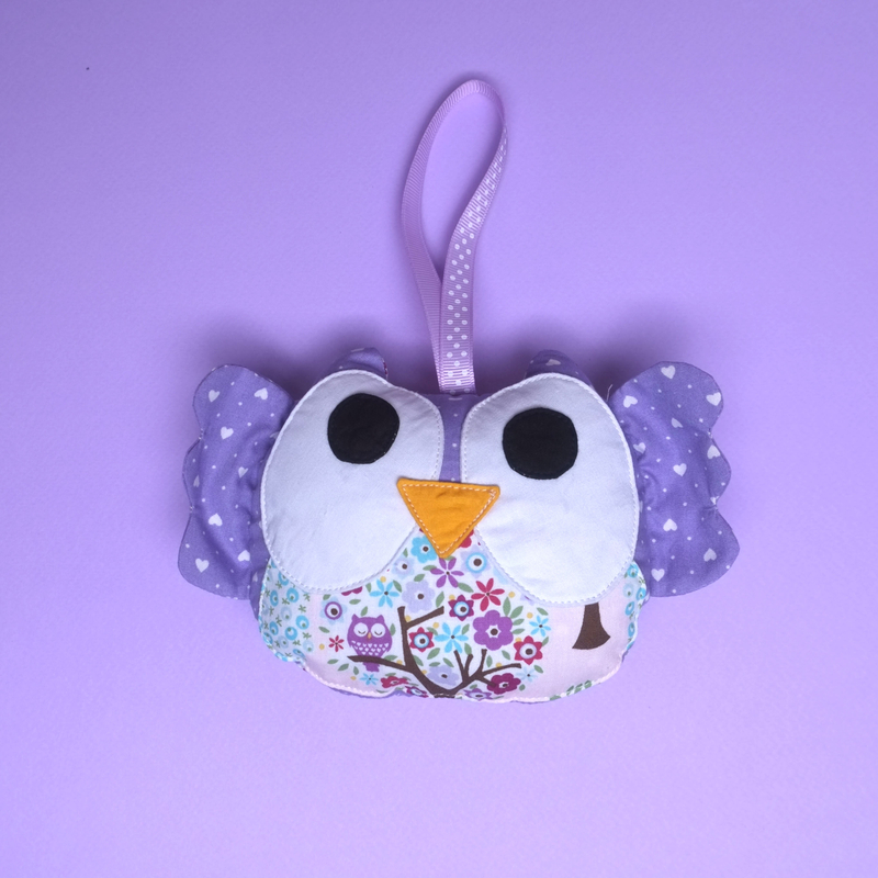 Owl Rattle Plush Toy
