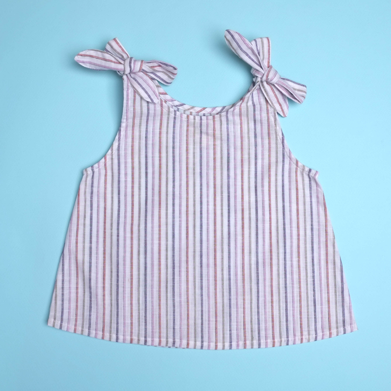 Knot Knot Top- Stripey