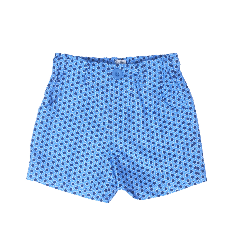 Boy Shorts - Blue Hex