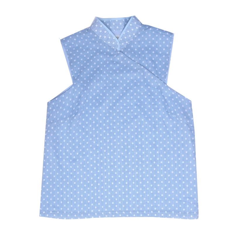 Mommy's Bubble Top- Baby Blue