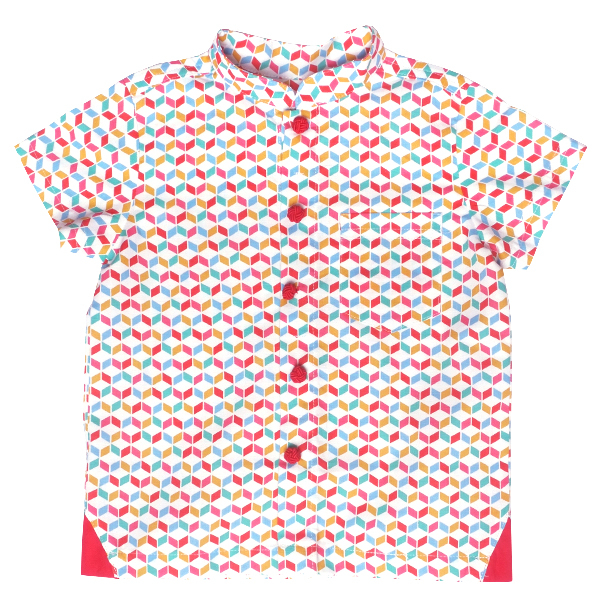 Boy's Tri-Tip Shirt - Rainbow Chevy 