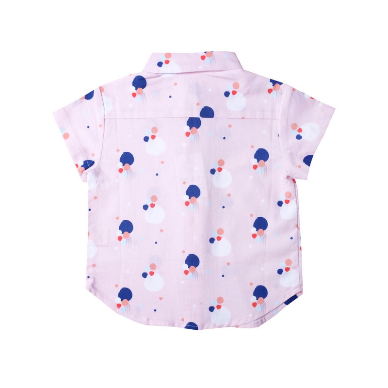 Pink Confetti Boy Shirt 