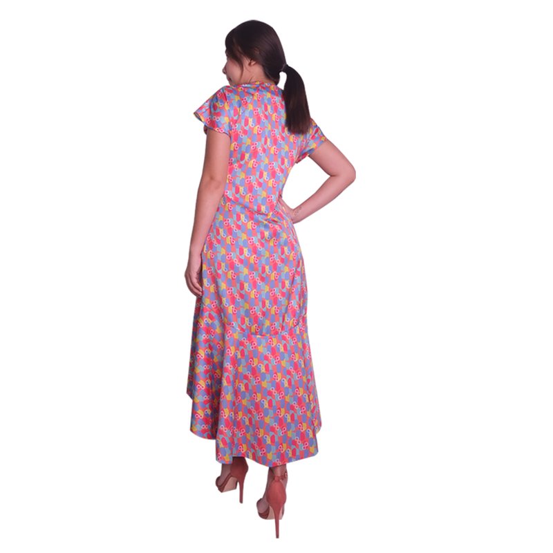 Mommy's Flowy Dress - Colorful Infinity Huat