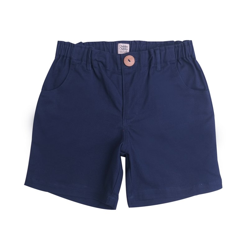 Boy's Bermuda Shorts - Navy Blue