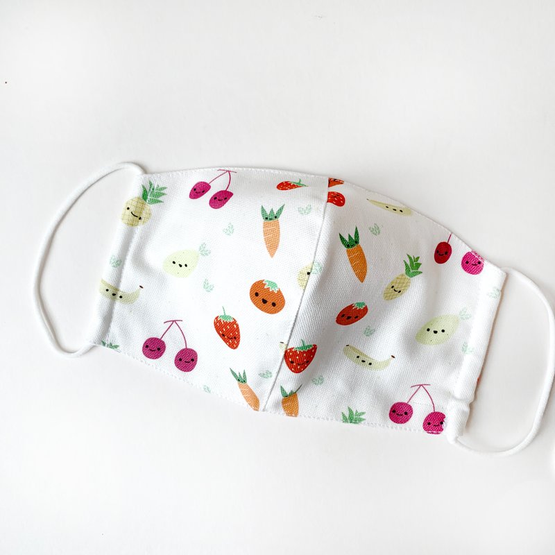 MyCalligraffiti Cotton Fabric Masks- Tutti Fruitti