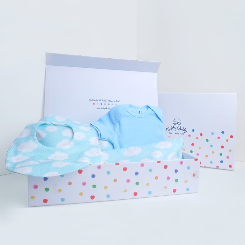Oh Happy Clouds Blue Gift Set 