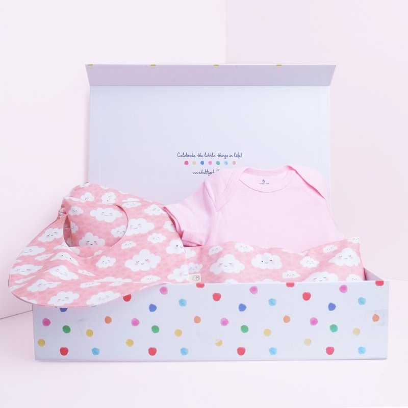 Oh Happy Clouds Pink Gift Set 