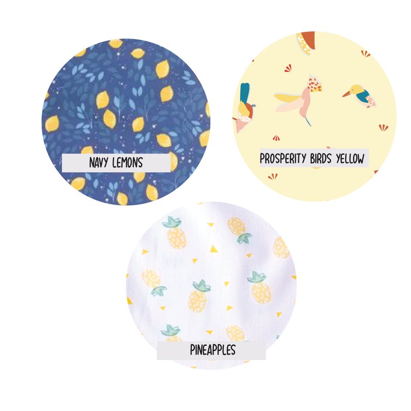 PREORDER Boxy Cotton Fabric Masks (With Filter Pocket)