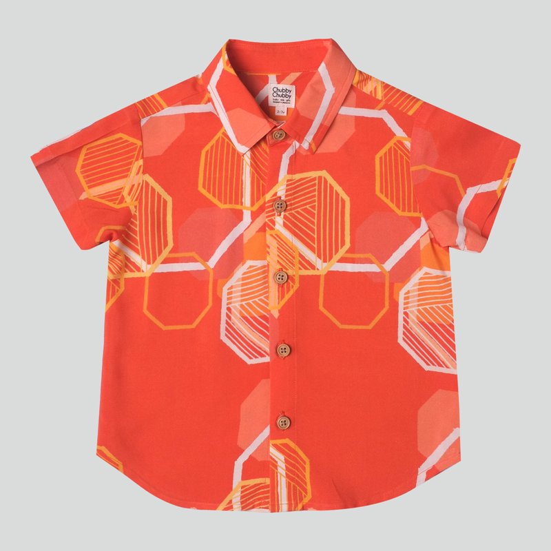 Boy's Abstract Octagon Top