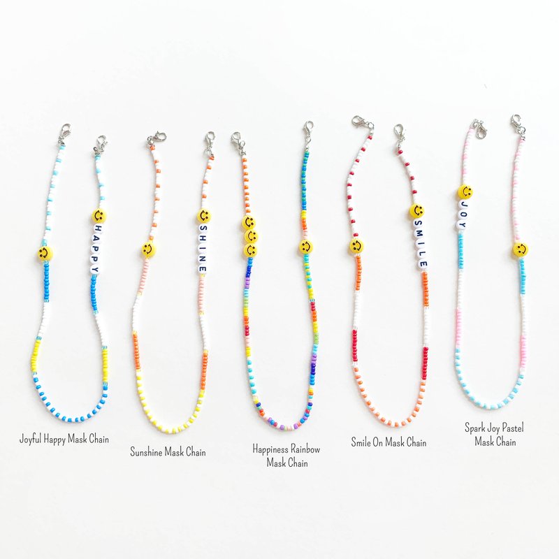 Happy Series Mask Chains
