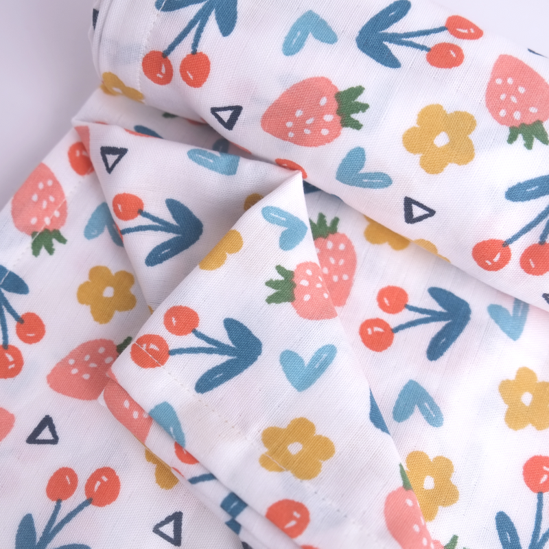Swaddle Baby Blanket- Fruits Paradise