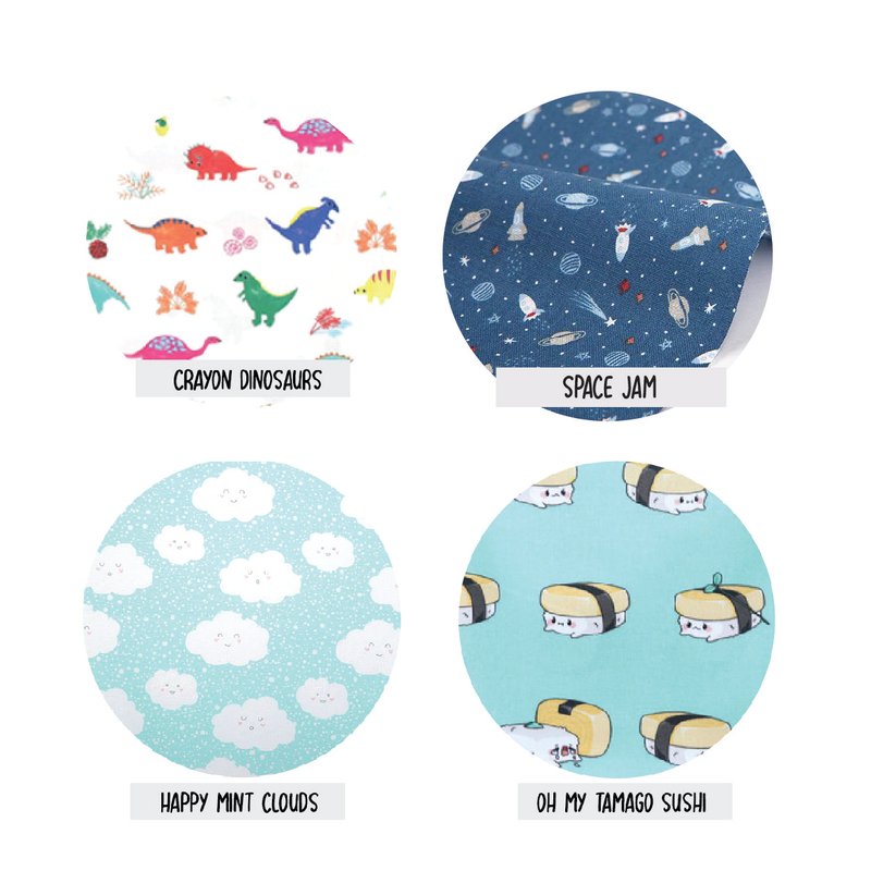 PREORDER Boxy Cotton Fabric Masks (With Filter Pocket)